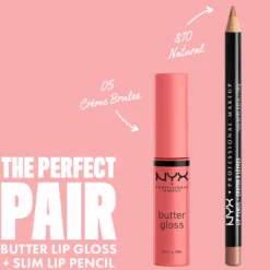 NYX Professional Makeup Butter Lip Gloss 5 Creme Brulee 8 ml
