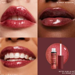 NYX Professional Makeup Butter Gloss Bling! Läppglans 07 Big Spender 8 ml