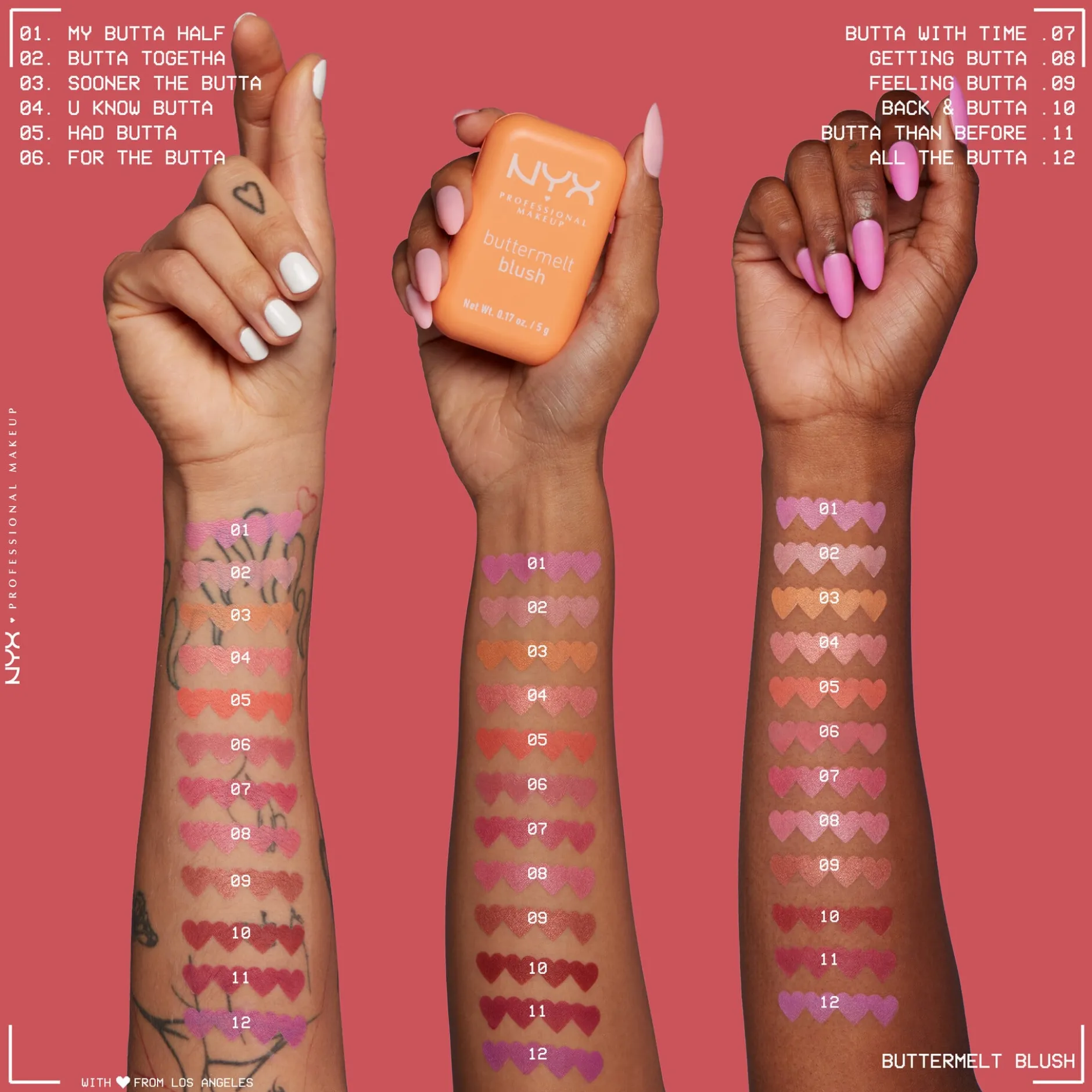 NYX Professional Makeup Buttermelt Blush 03 Sooner The Butta 5g