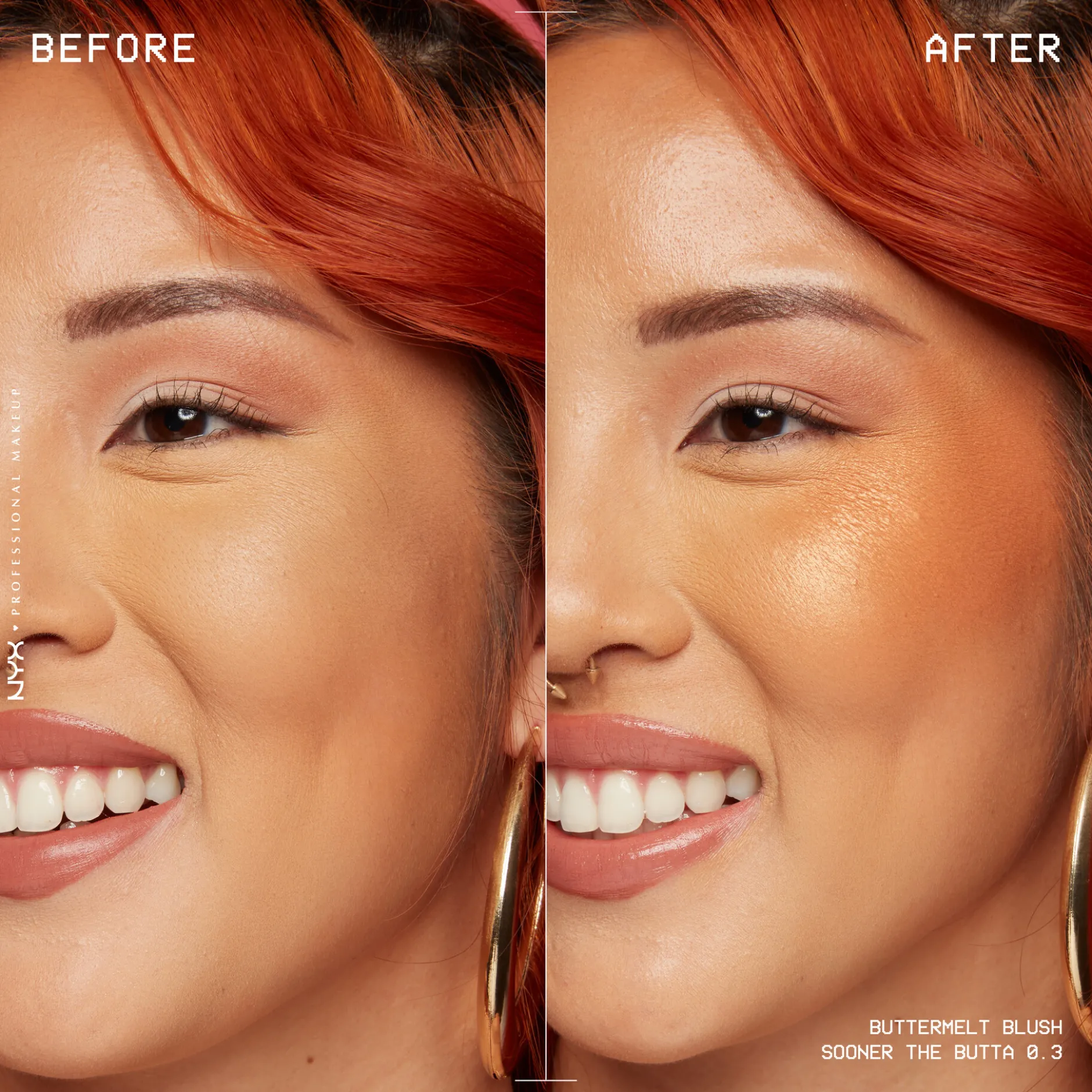 NYX Professional Makeup Buttermelt Blush 03 Sooner The Butta 5g