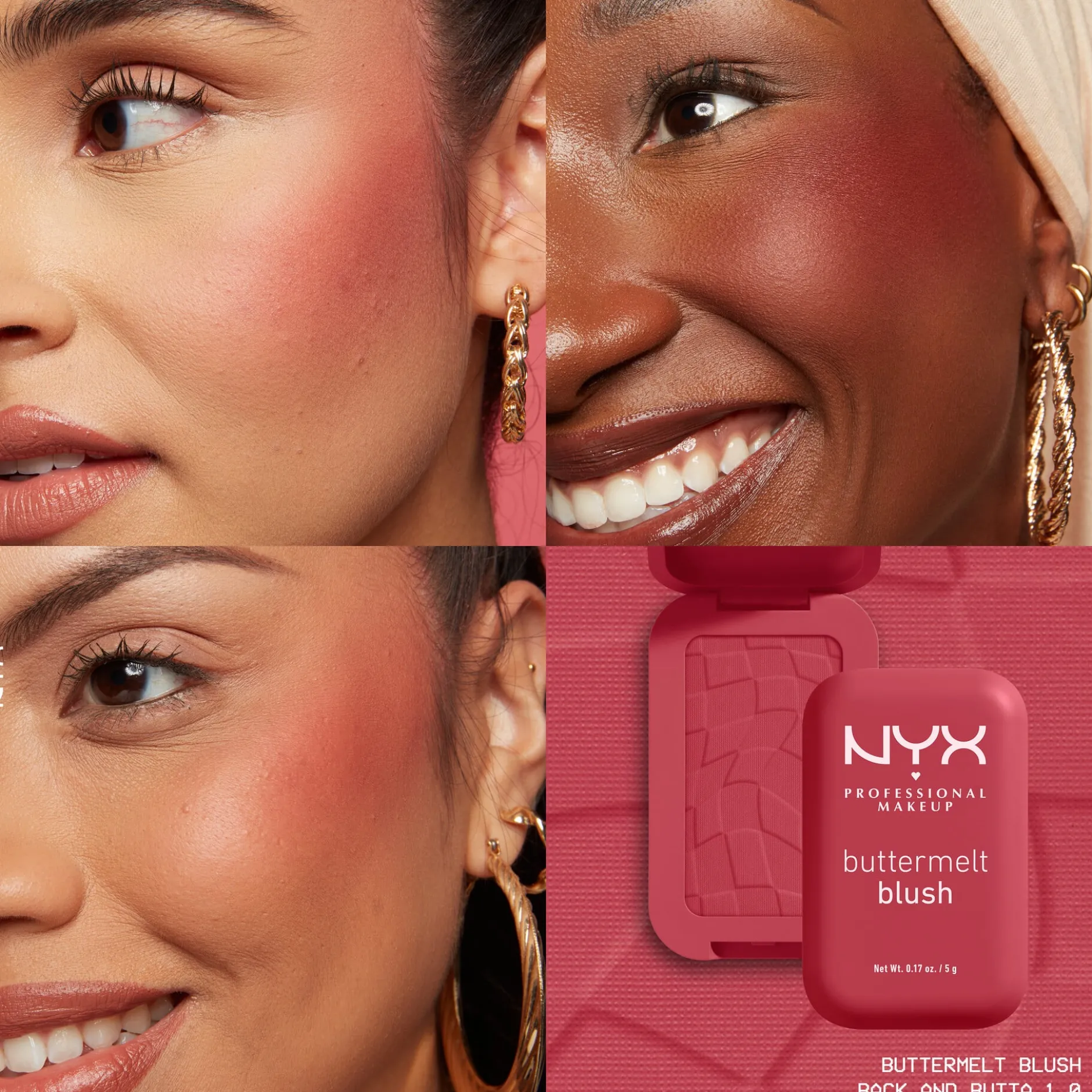 NYX Professional Makeup Buttermelt Blush 10 Back And Butta 5g