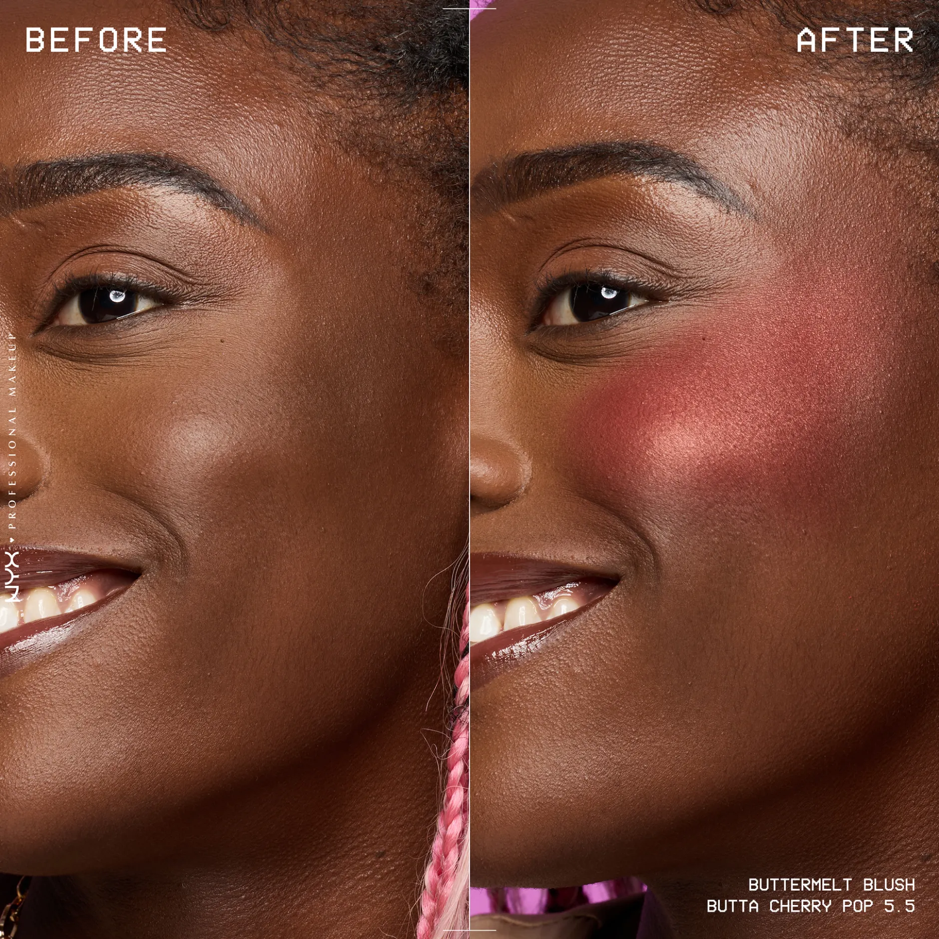NYX Professional Makeup Buttermelt Rouge 5.25 Butta Cherry Pop 5g
