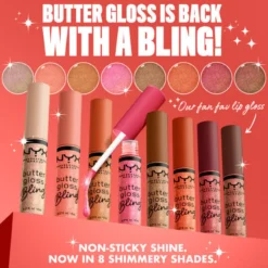 NYX Professional Makeup Butter Gloss Bling! Läppglans 05 She Got Money 8 ml