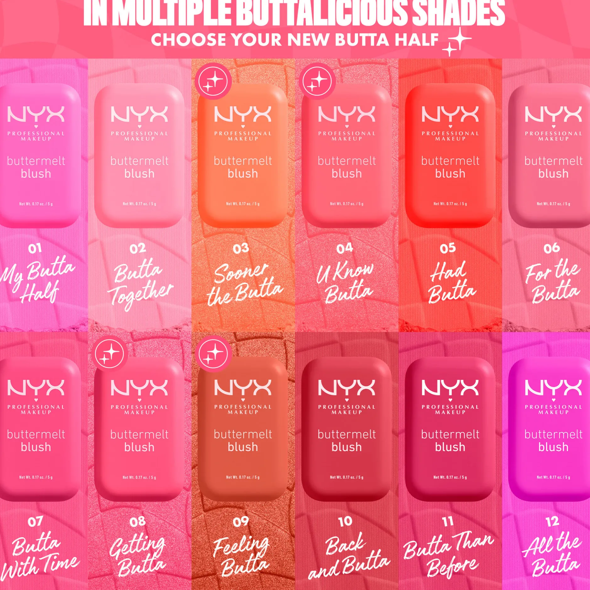 NYX Professional Makeup Buttermelt Blush 08 Getting Butta 5g