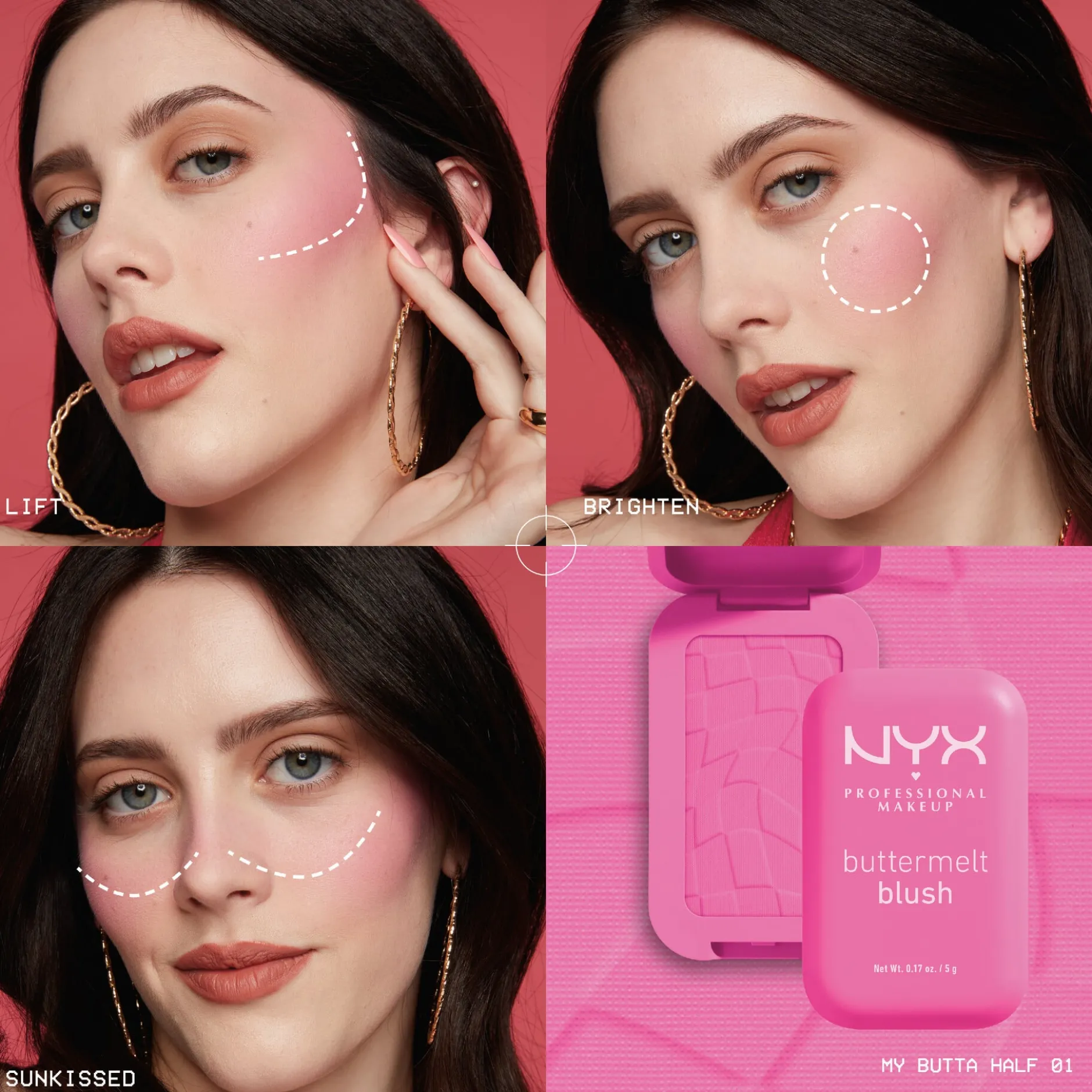 NYX Professional Makeup Buttermelt Blush 08 Getting Butta 5g