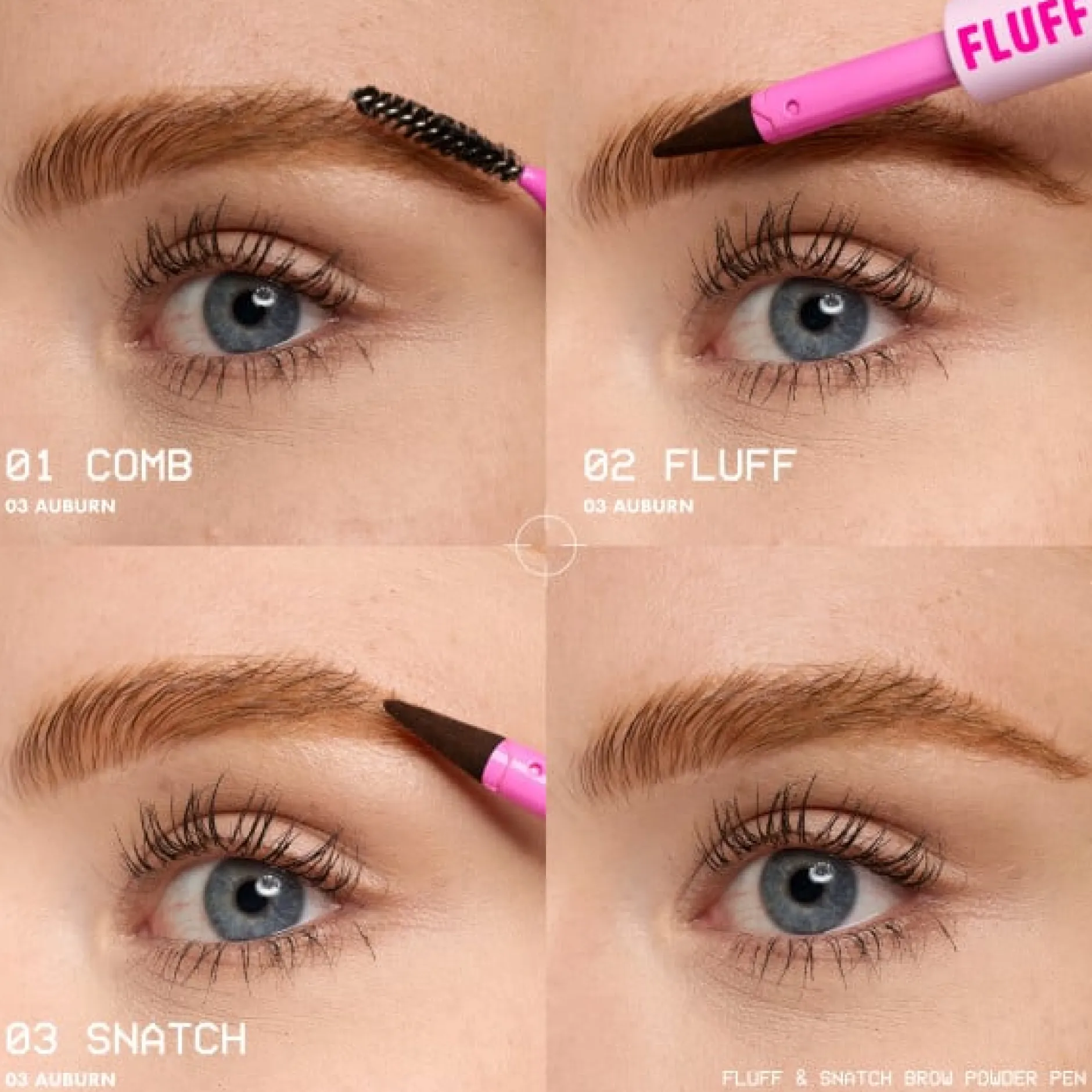 NYX Professional Makeup Fluff N Snatch Brow Powder Pen 06 Brunette 1 g