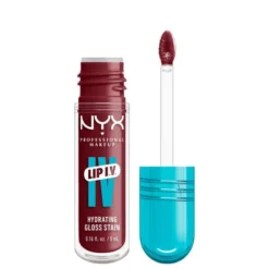 NYX Professional Makeup Lip I.V. Lip Gloss Stain 08 Drippin in Rose 5 ml