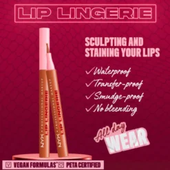 NYX Professional Makeup Lip Lingerie Liner Stain 03 Barely There 1 ml