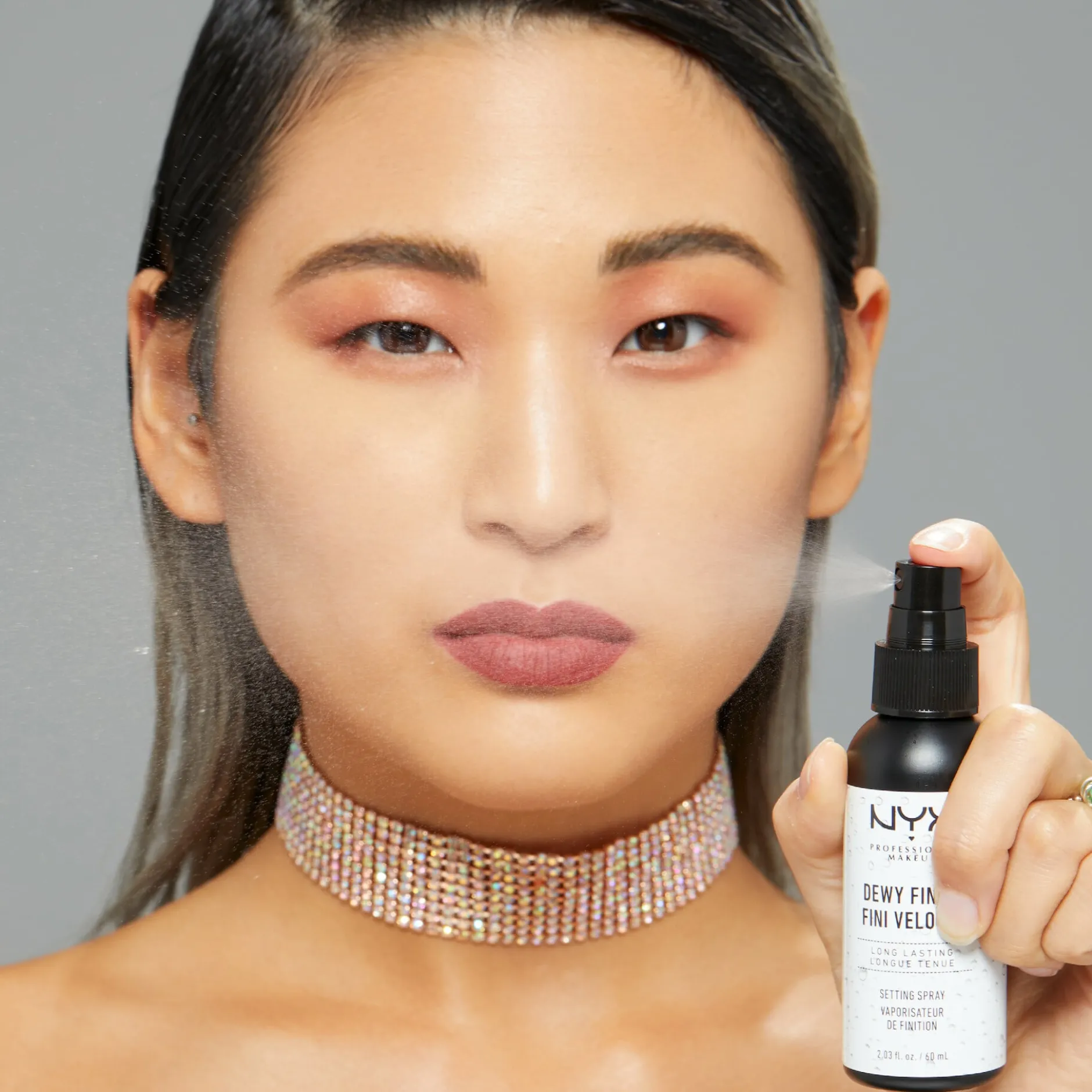 NYX Professional Makeup Make Up Setting Spray 2 Dewy Finish/Long Lasting 60 ml