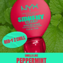 NYX Professional Makeup Smushy SOS Hydrating Läppmask 07 Red-y 2 Chill 12 ml