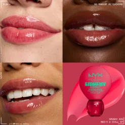 NYX Professional Makeup Smushy SOS Hydrating Läppmask 07 Red-y 2 Chill 12 ml
