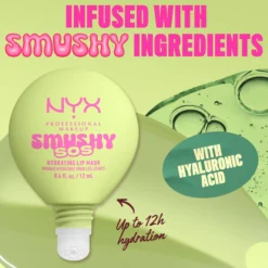 NYX Professional Makeup Smushy SOS Hydrating Lip Mask 01 Green Sereni-tea