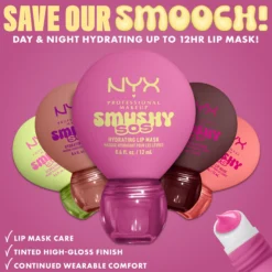 NYX Professional Makeup Smushy SOS Hydrating Läppmask 04 Guava Glaze 12 ml