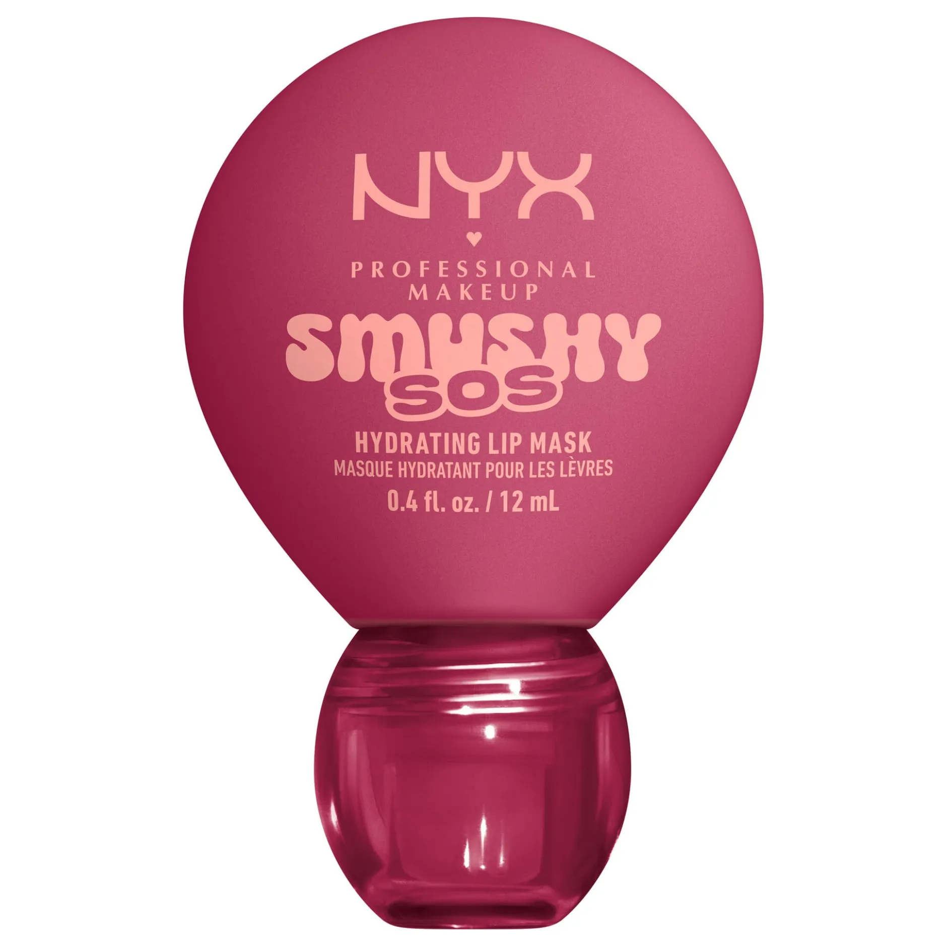 NYX Professional Makeup Smushy SOS Hydrating Läppmask 06 Rose Recharge 12 ml