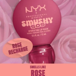 NYX Professional Makeup Smushy SOS Hydrating Läppmask 06 Rose Recharge 12 ml
