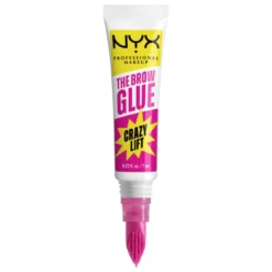NYX Professional Makeup The Brow Glue Crazy Lift Fixerande Bryngel 01 Transparent 7 ml