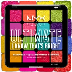 NYX Professional Makeup Ultimate Color Palette 16-Pan 04W I Know thats Bright 1 st