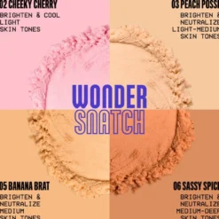 NYX Professional Makeup Wonder Snatch Powder 01 Sugar Serve 6 g