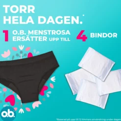 O.B Period Underwear Menstrosa XS/S
