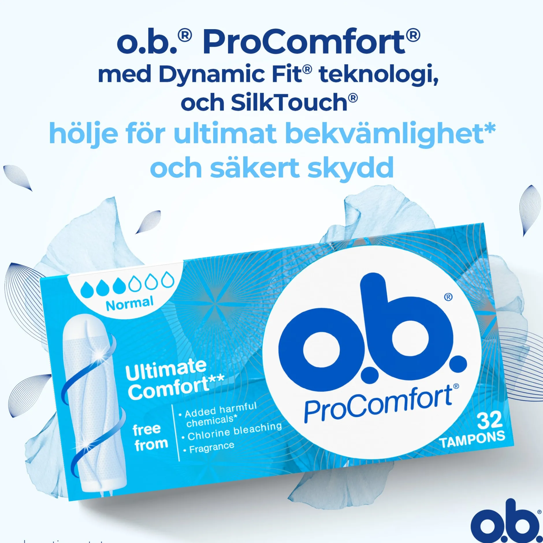 O.B. ProComfort Normal Twist 32 st