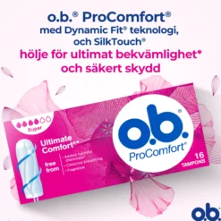 O.B. ProComfort Super 16 st