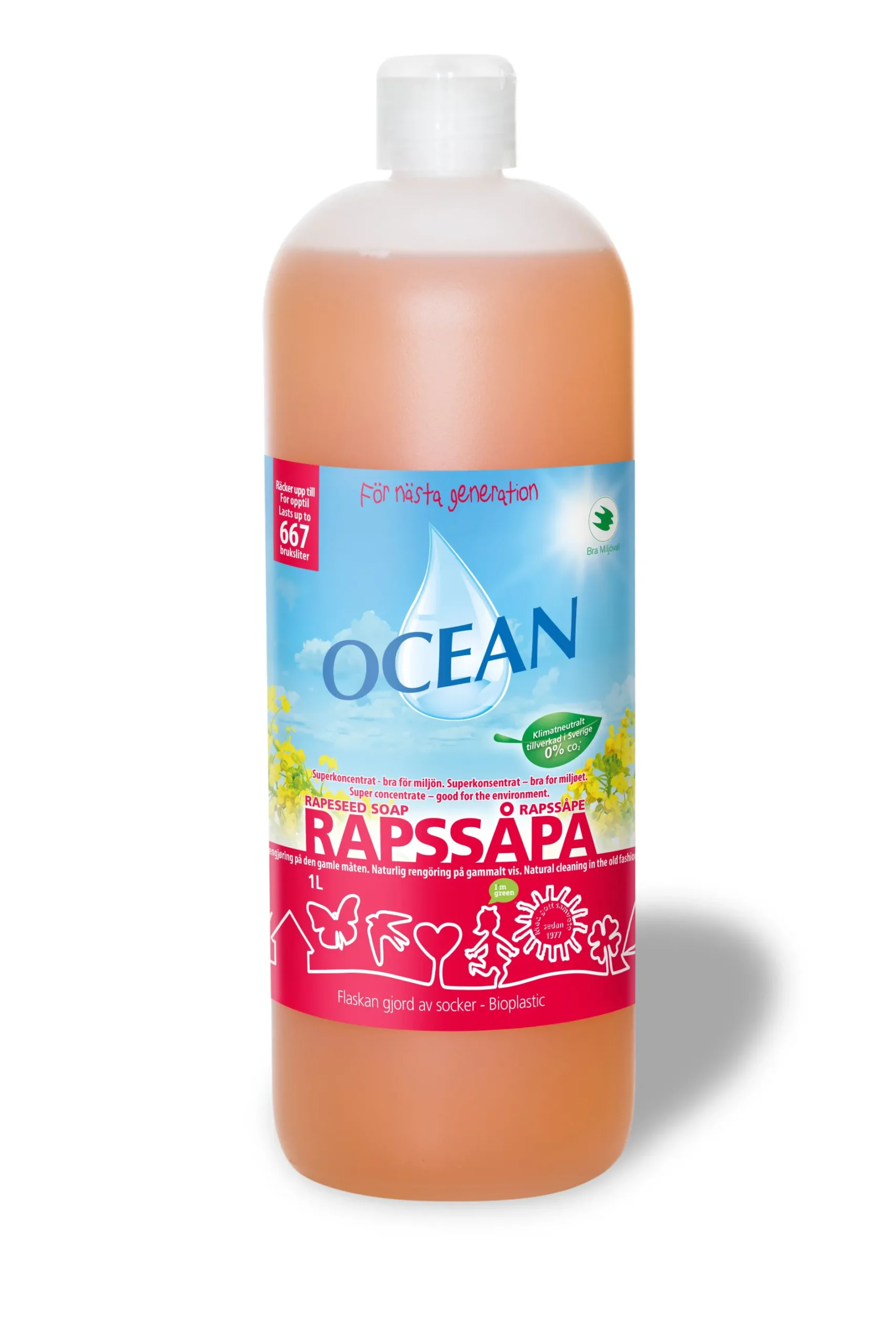 Ocean Rapssåpa 1 liter