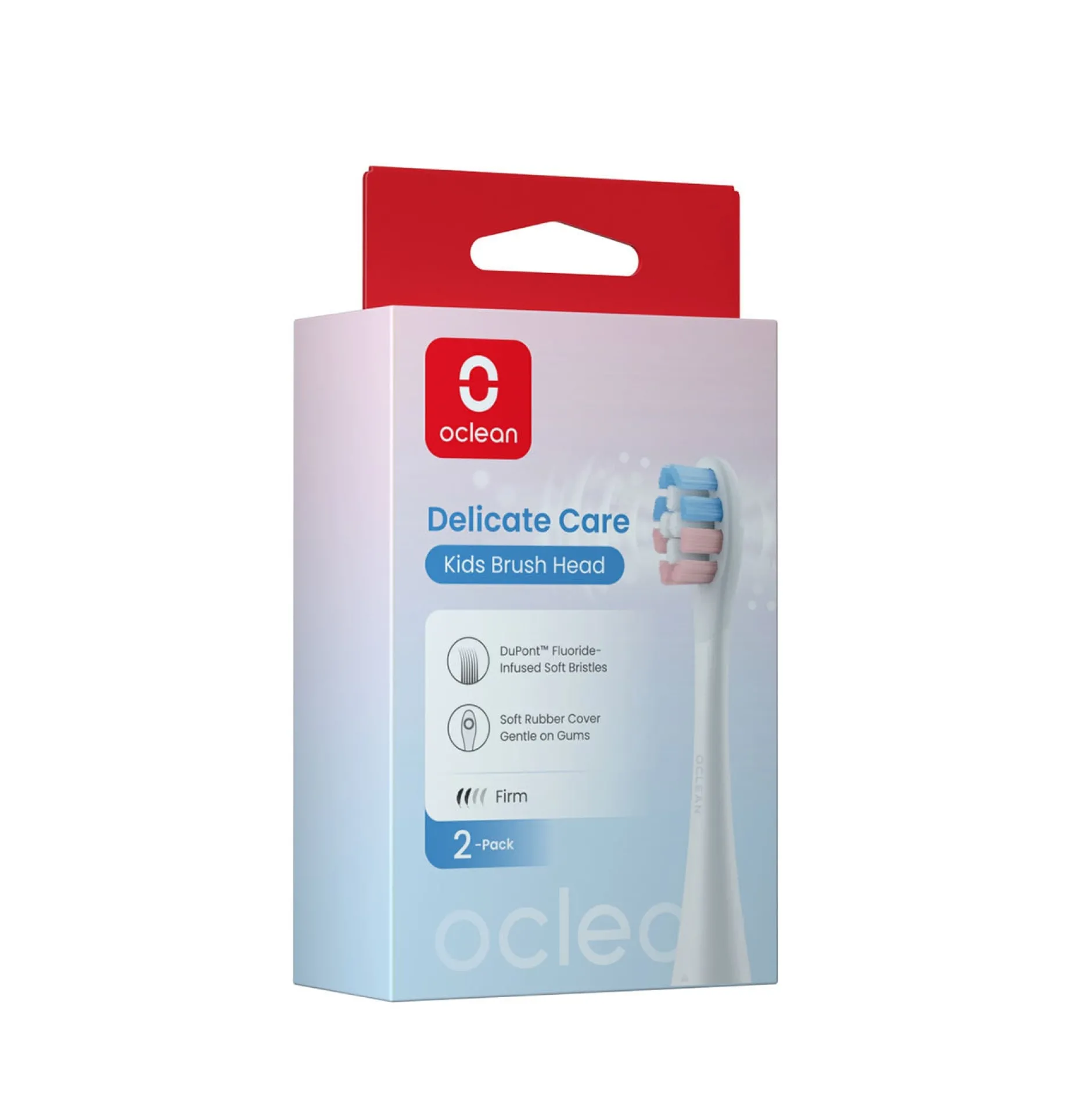 Oclean Borsthuvud Kids 2-Pack Vit