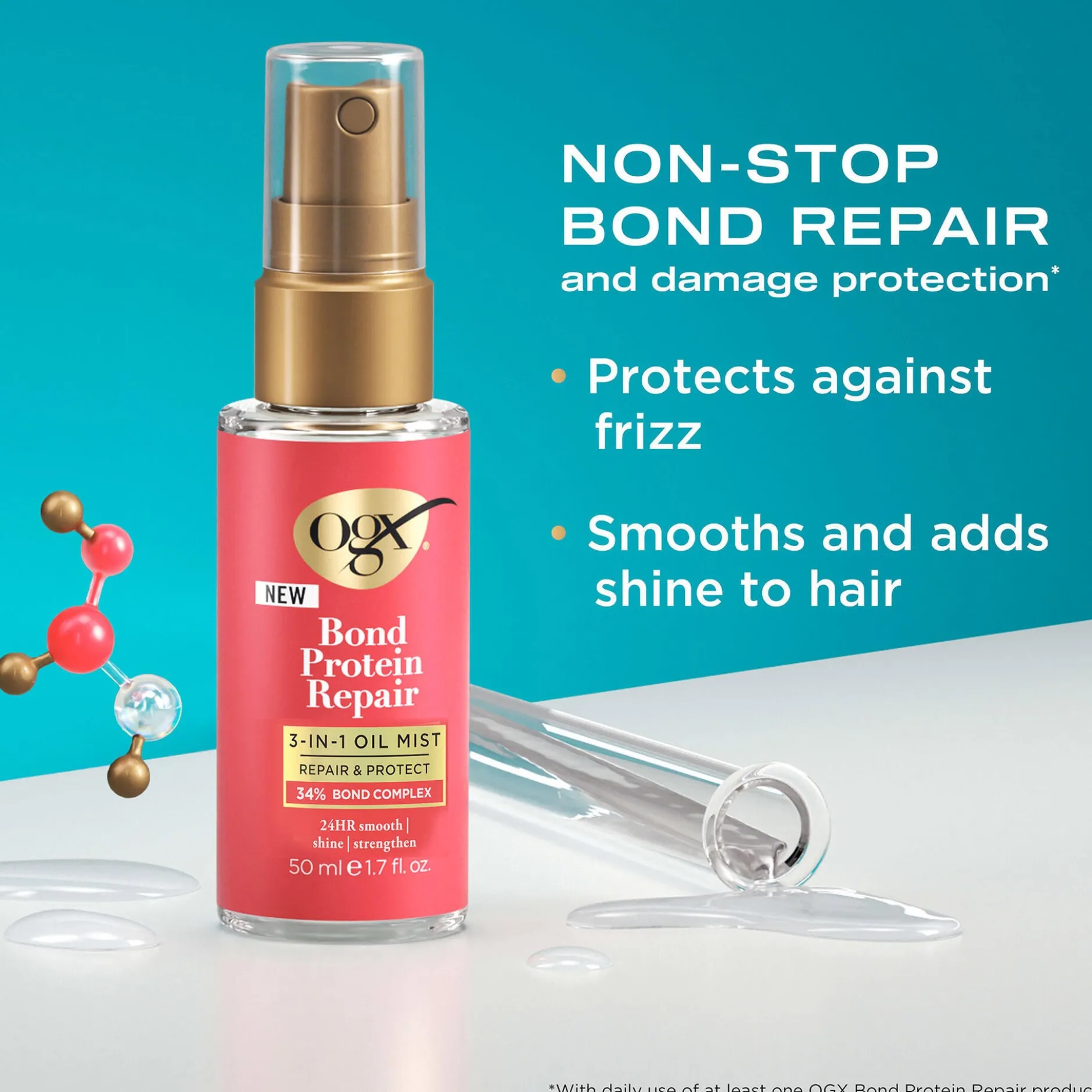OGX Bond Repair 3-in-1 Oil Mist 50 ml