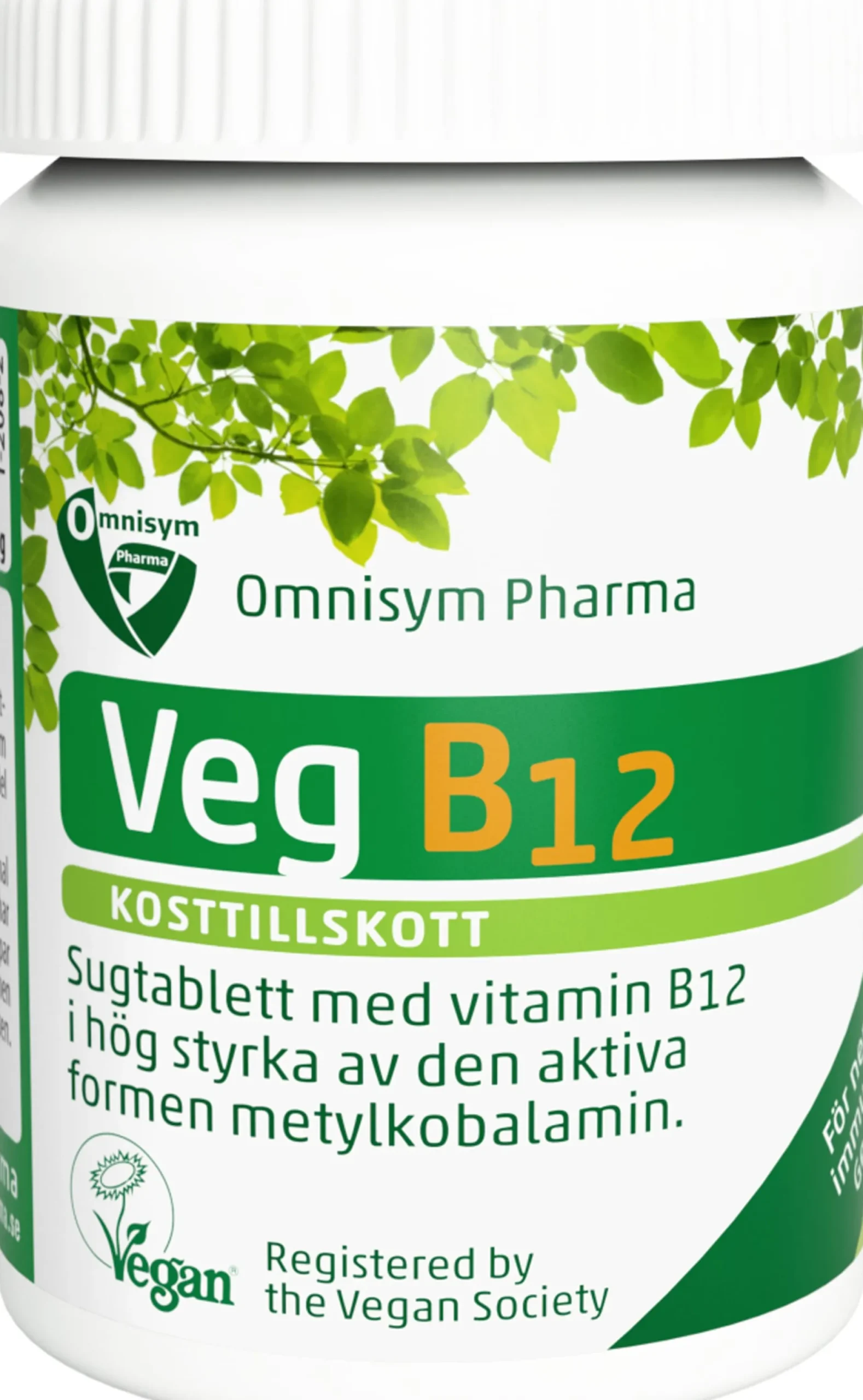 OmniVegan B12, 1000 µg - 120 tabletter