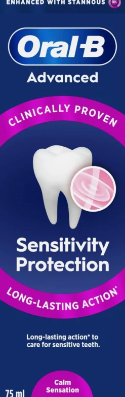 Oral-B Advanced Sensitivity Protection Calm Sensation Tandkräm 75 ml