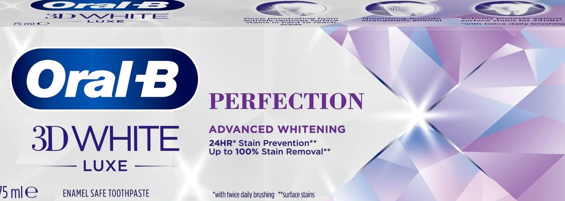 Oral-B 3D White Luxe Perfection 75 ml