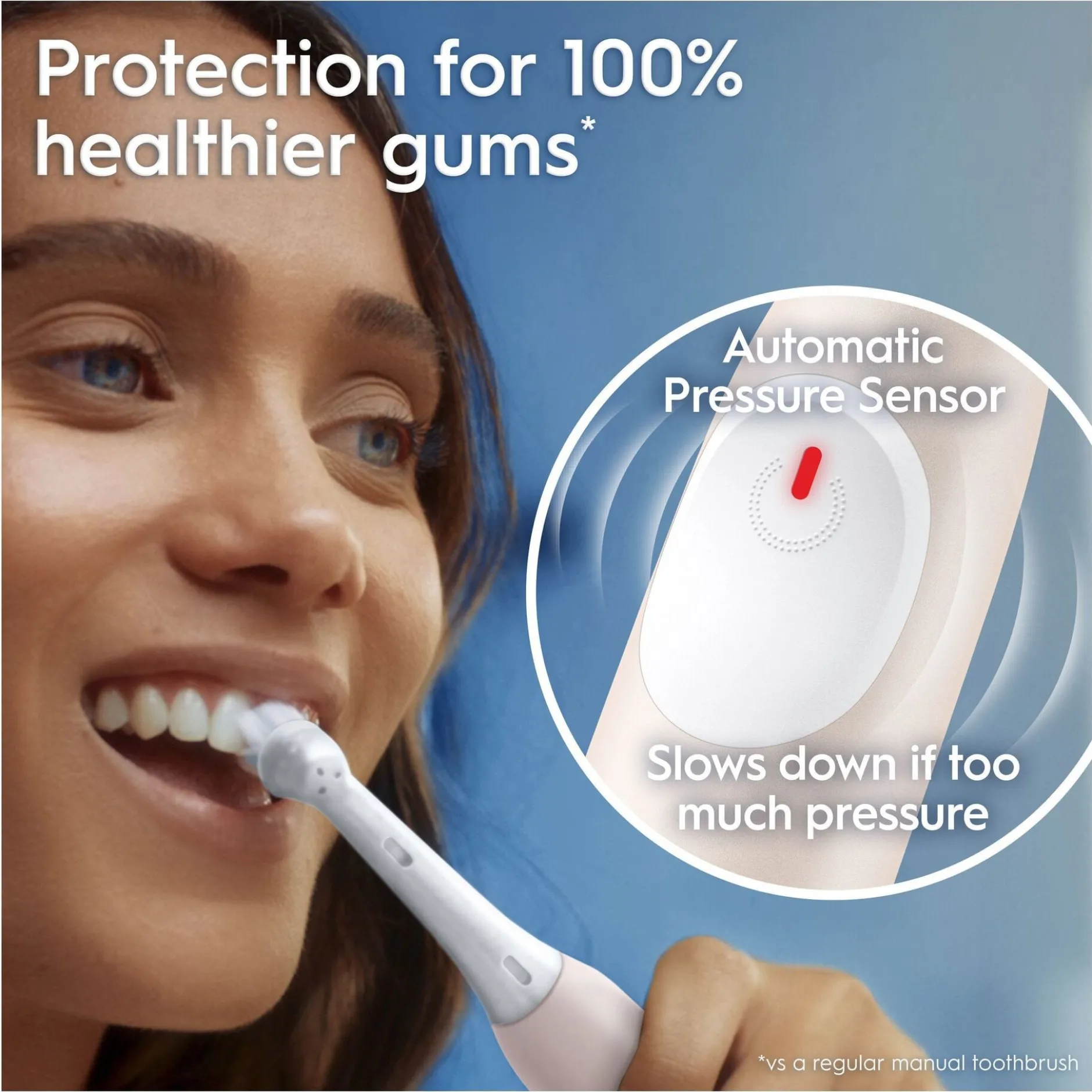 Oral-B iO 2 Eltandborste Calm Pink