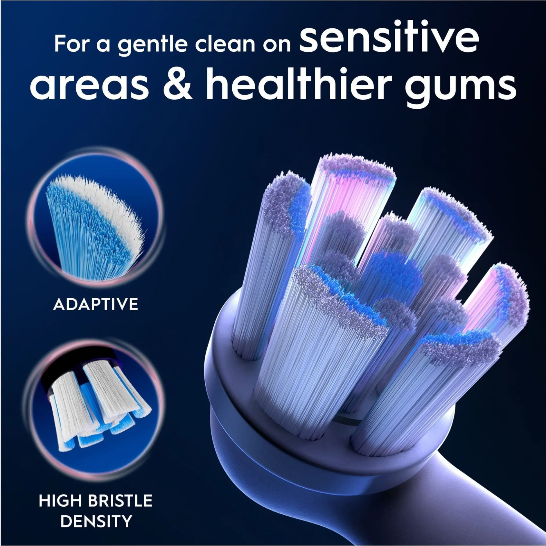 Oral-B iO Gentle Care Tandborsthuvuden Vit 3 st