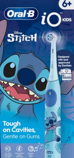 Oral B iO Kids Disney Stitch Eltandborste 1 tandborsthuvud