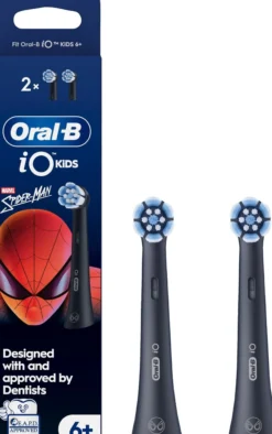 Oral B iO Kids Marvel Spider Man Tandborsthuvuden för Barn över 6 år 2 st
