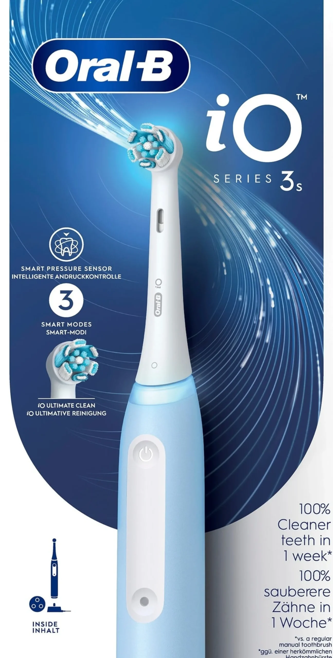 Oral-B iO 3S Blå eltandborste