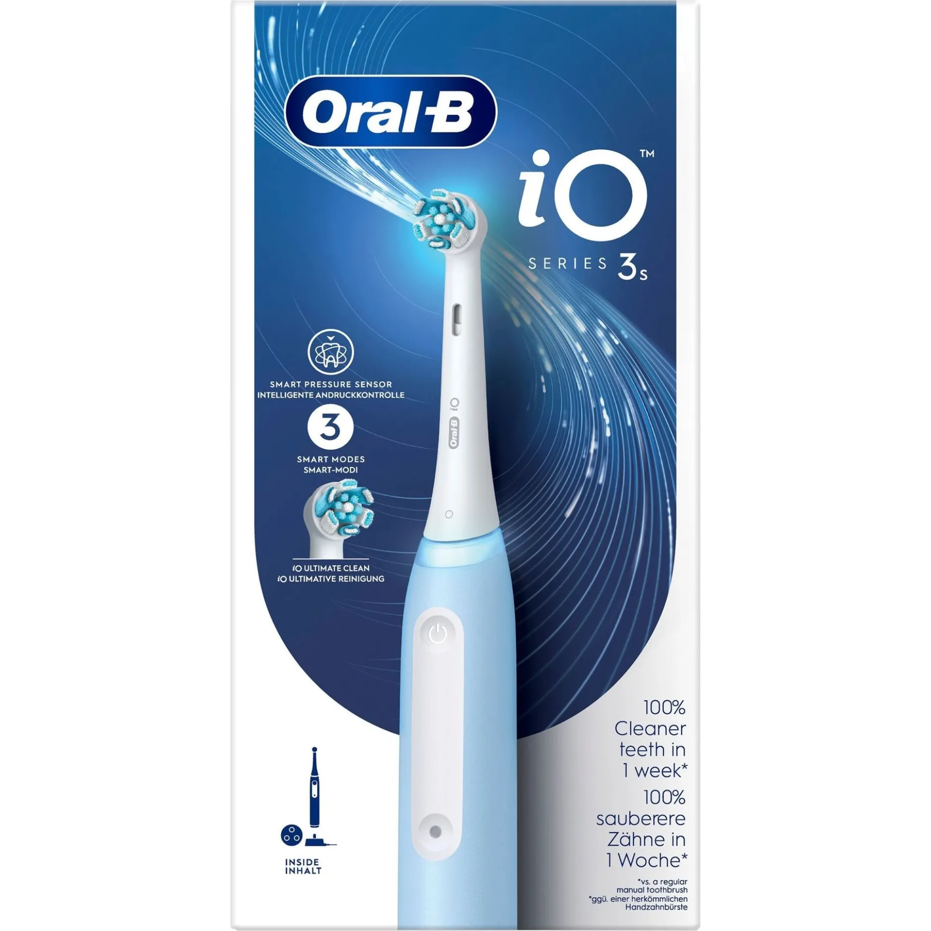 Oral-B iO 3S Blå eltandborste