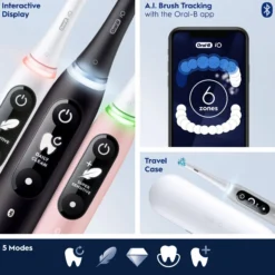 Oral-B iO 6S White Eltandborste Designed By Braun 1 st