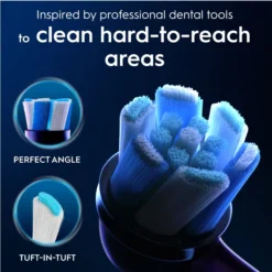 Oral-B iO Ultimate Clean Tandborsthuvuden Svart 6 st