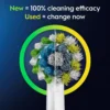 Oral - B Pro 1, Blå eltandborste med 2 huvuden