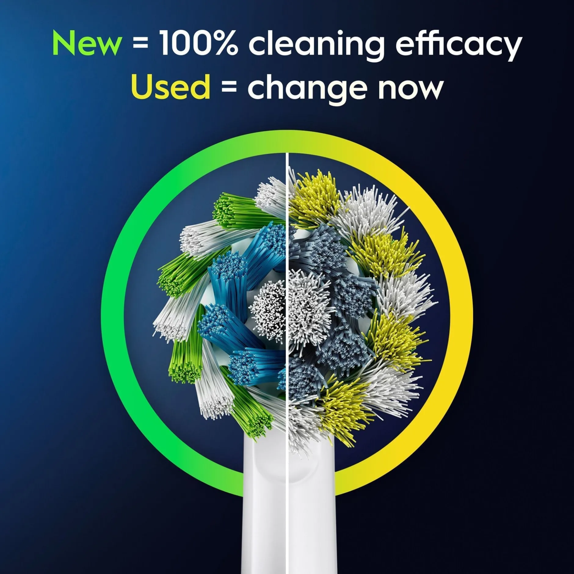 Oral - B Pro 1, Blå eltandborste med 2 huvuden