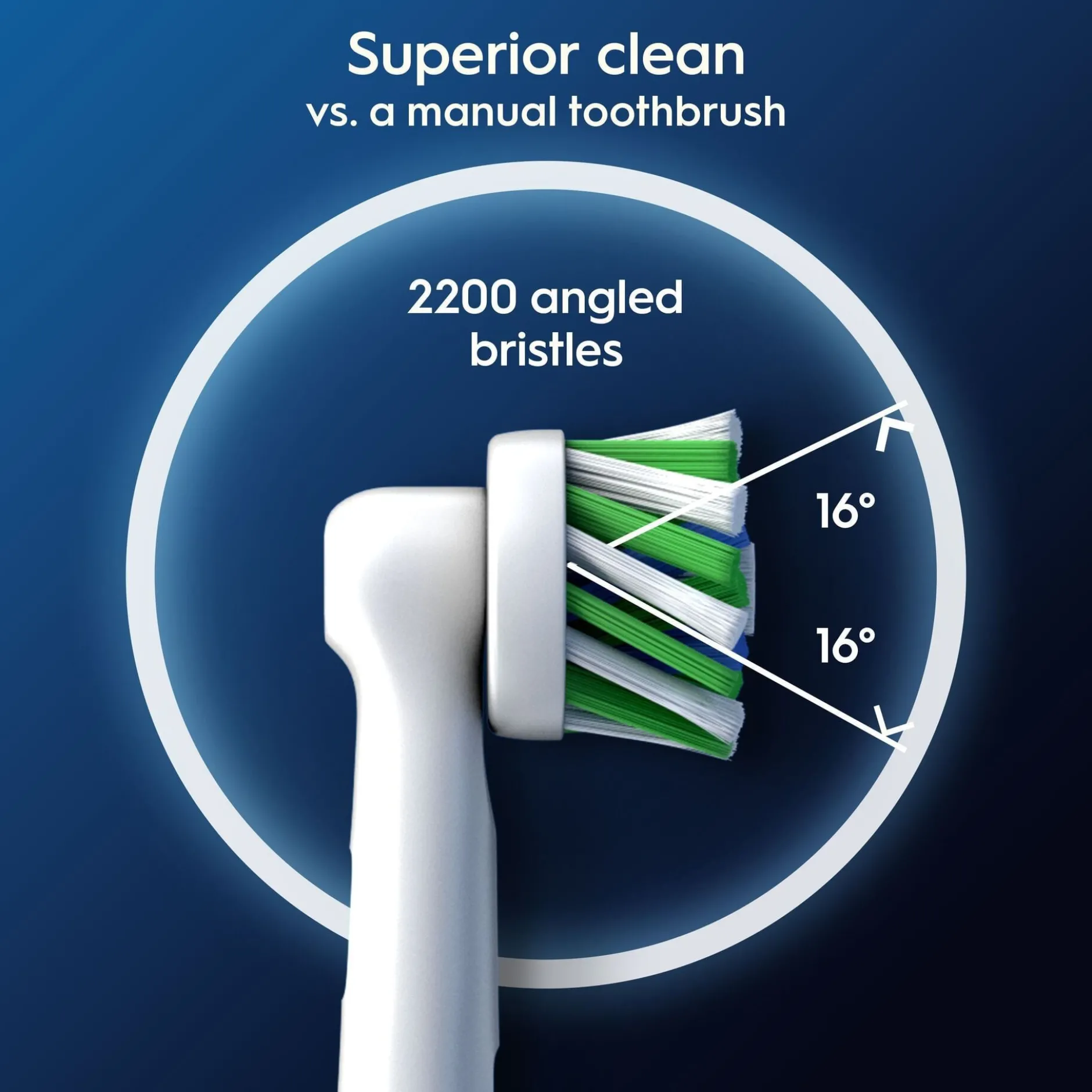 Oral-B Pro Cross Action borsthuvuden 5 st