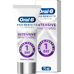 Oral-B Pro 3D White Clinical Radiant White Tandkräm 75 ml