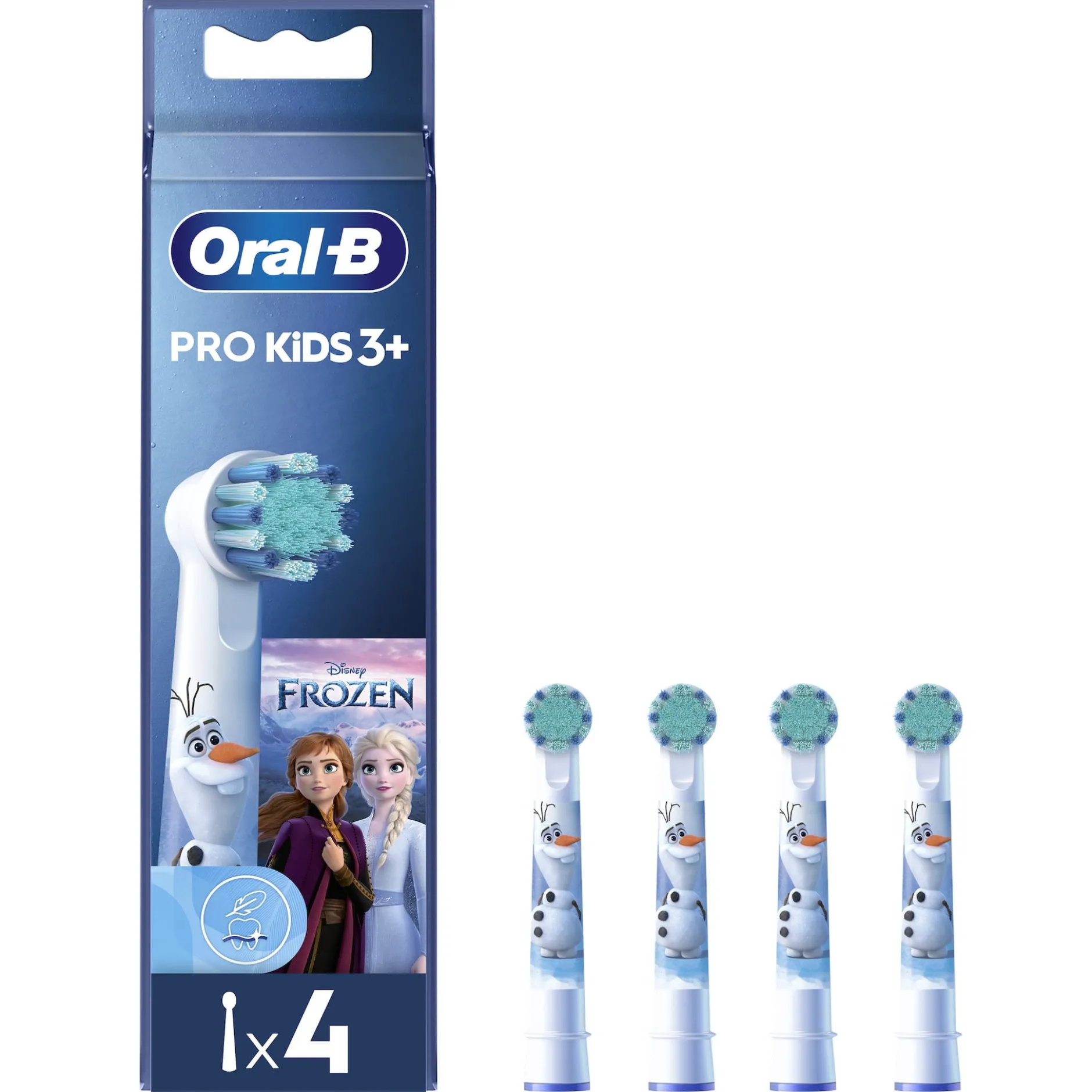 Oral-B Pro Kids Tandborsthuvud Frozen 4 st