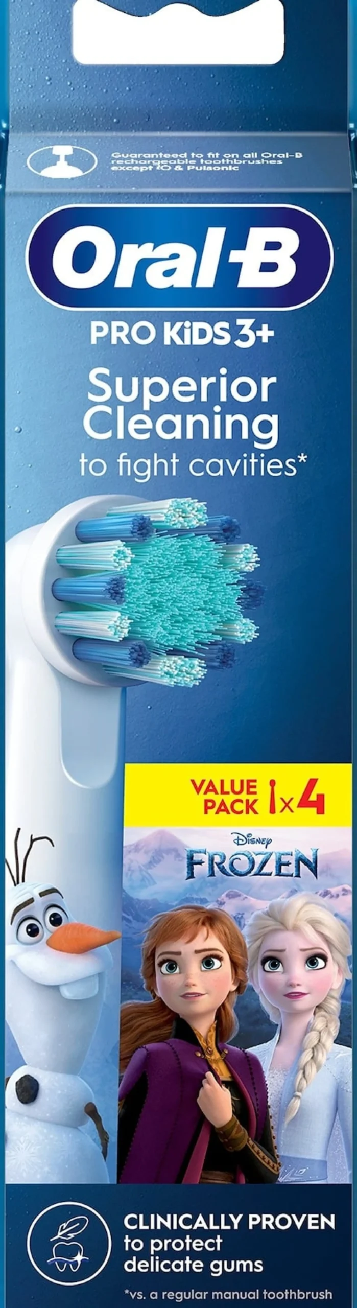 Oral-B Pro Kids Tandborsthuvud Frozen 4 st