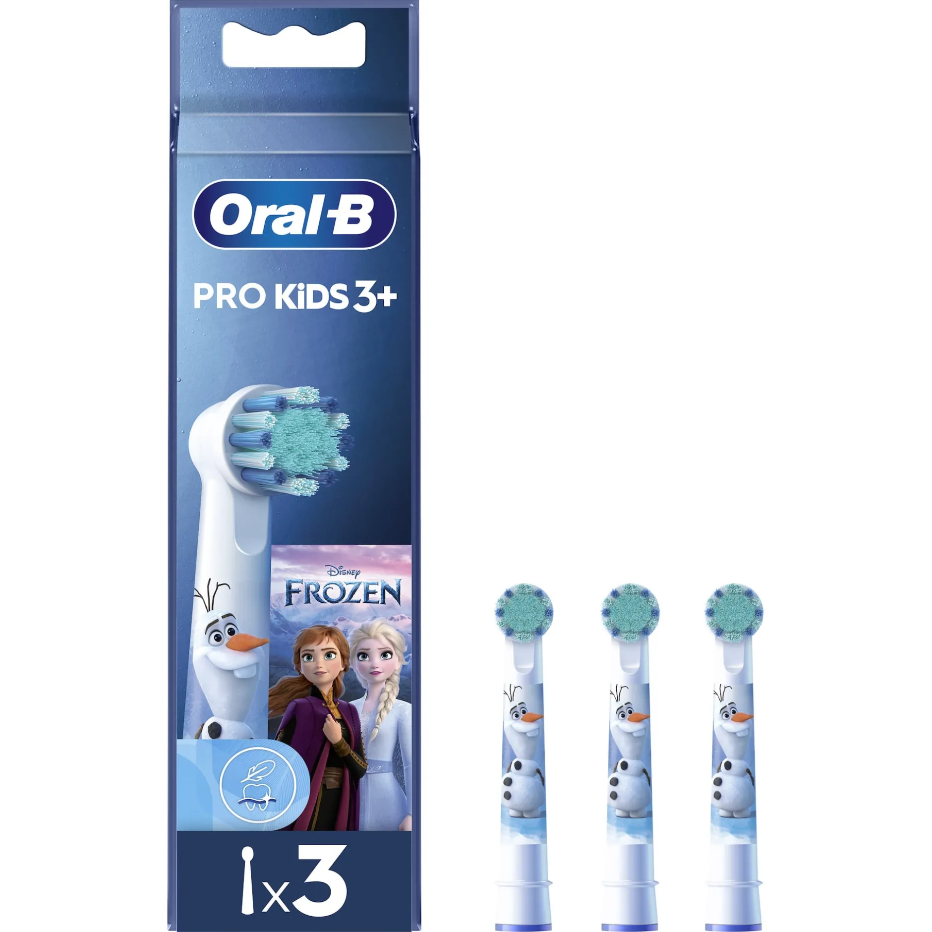 Oral-B Pro Kids Tandborsthuvud Frozen 3 st