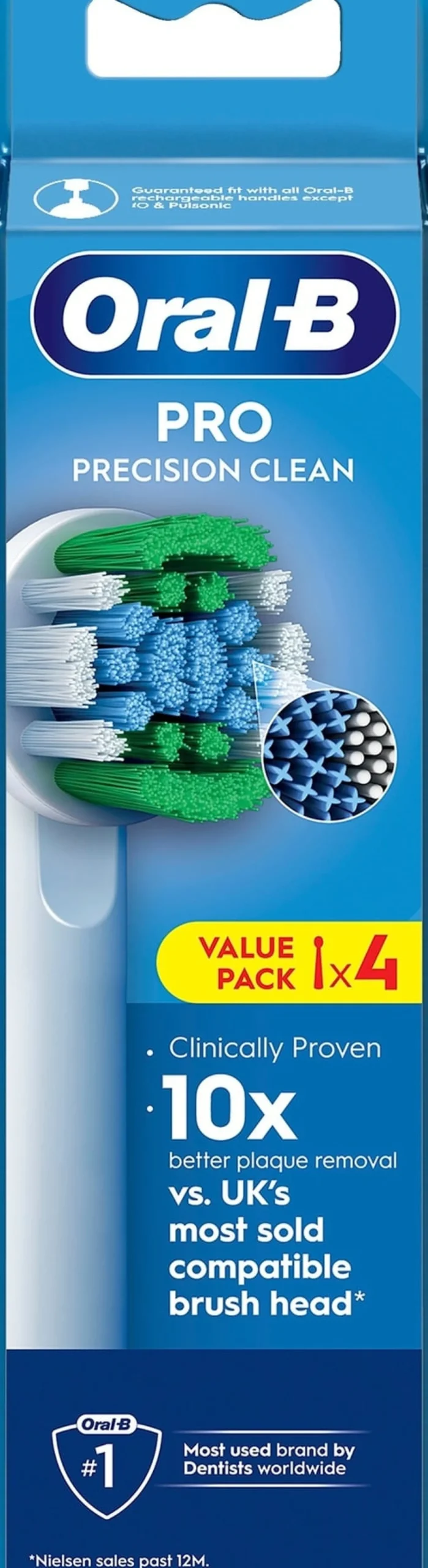 Oral-B Pro Precision Clean tandborsthuvuden 4 st