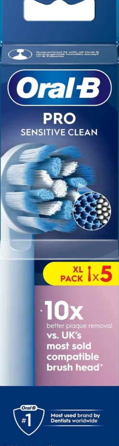 Oral-B Pro Sensitive Clean tandborsthuvuden 5 st