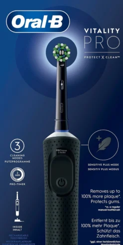 Oral-B Vitality Pro Svart Eltandborste