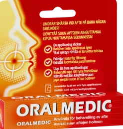 Oralmedic för behandling av afte i munnen 0,35 ml